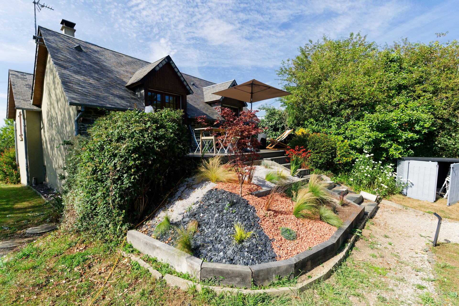 Jardin rocaille