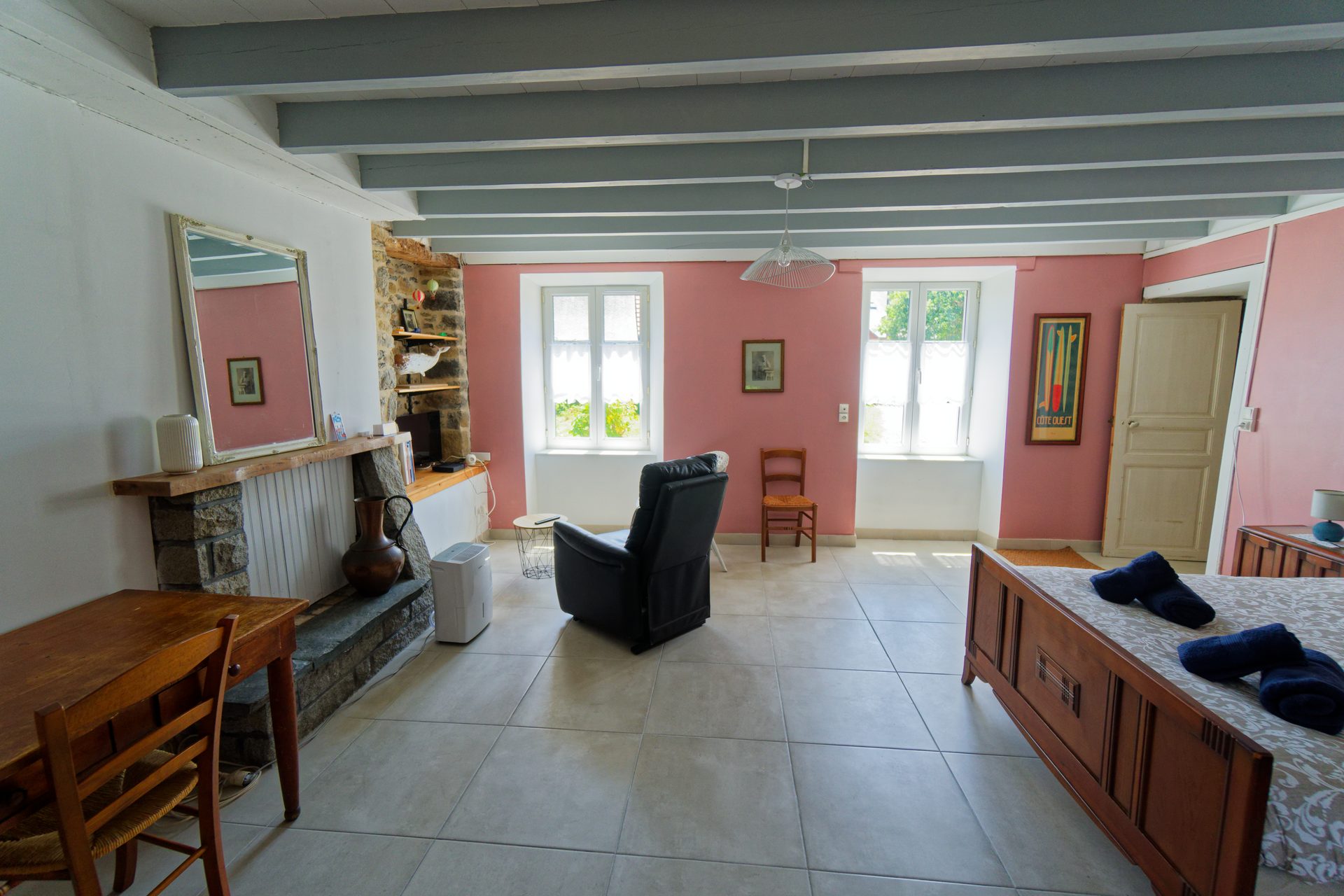 La Ferme chambre vue