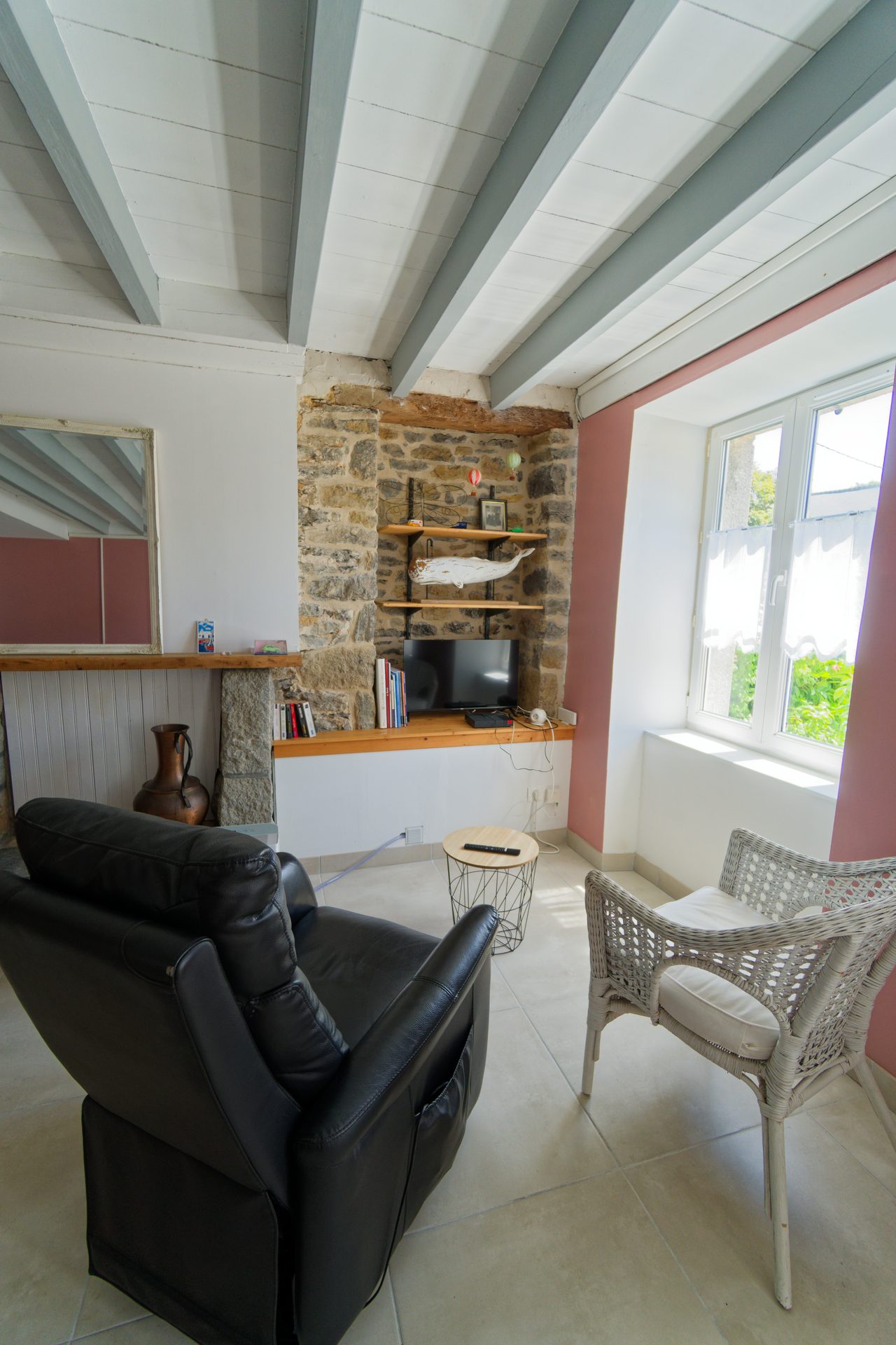 La Ferme coin salon TV
